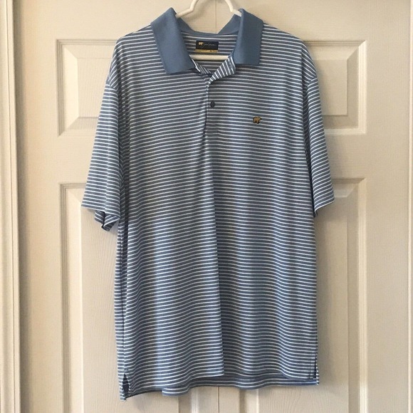 Jack Nicklaus Shirt Mens XXL Golf Polo Short Sleeve Logo Golden Bear - Picture 1 of 6